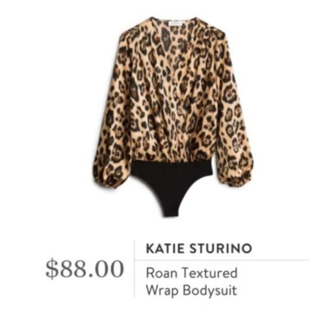 Katie Sturino x Stitch Fix Roan Leopard Bodysuit - Picture 2 of 6